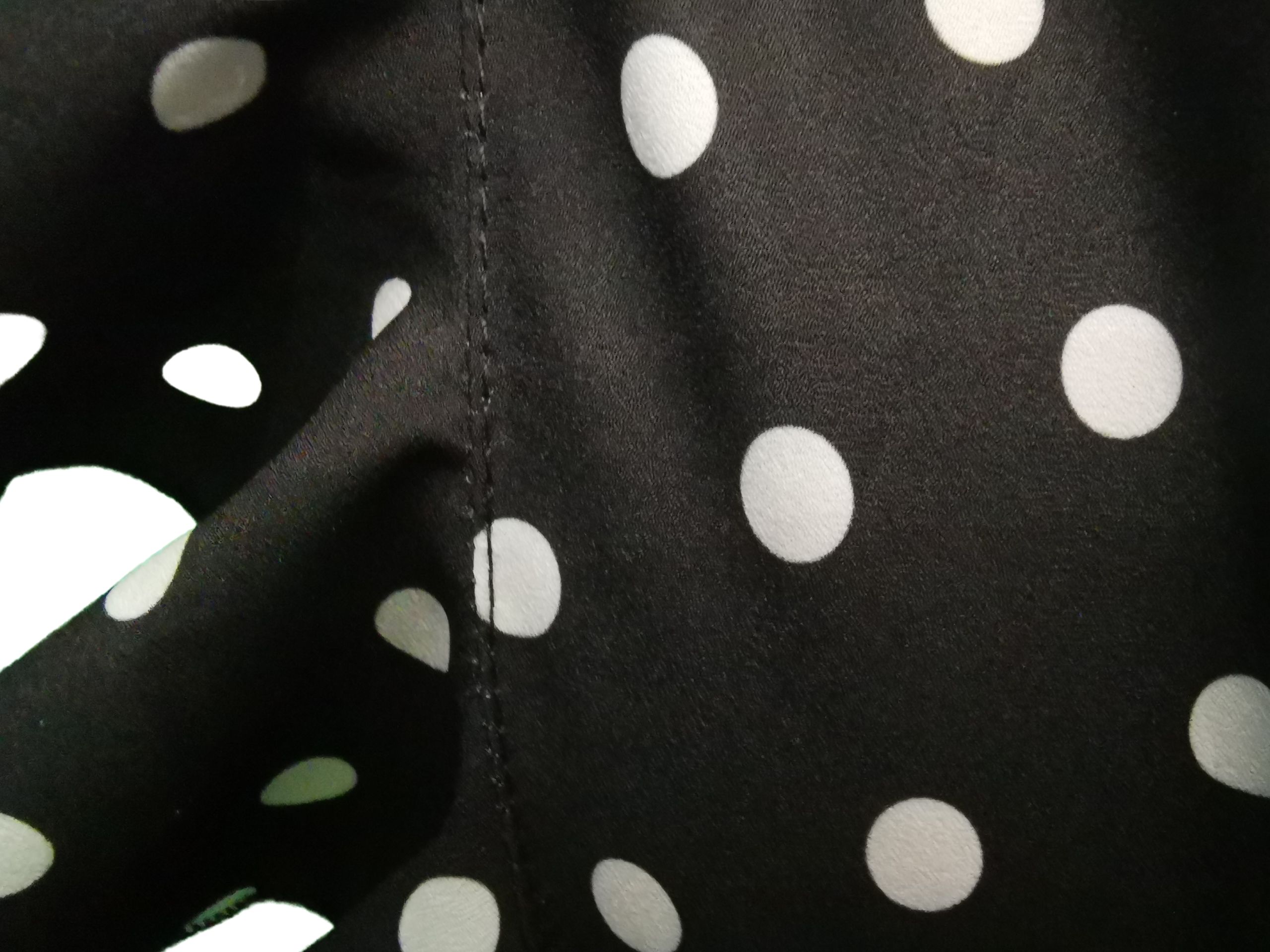 Pañoleta Flamenca negra lunares - Imagen 2